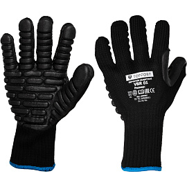 Перчатки защитные от вибрации TOPFORT VBR 01 р.9
