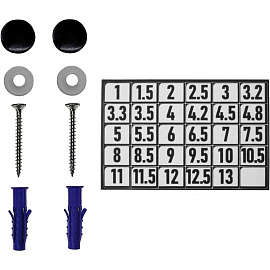 Держатель для хранения сверл Embodiment на 29 посадочных мест настенный 240х40х56 мм