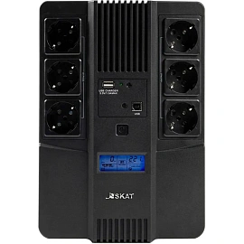 ИБП Бастион SKAT-UPS AI 800ВА/480Вт лин.-инт. 6xEURO(8935)