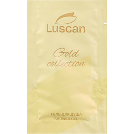 Гель для душа Luscan Gold Collection 10 мл саше (500 штук в упаковке)