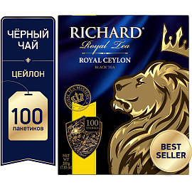 Чай черный Richard Royal Ceylon 100 пакетиков