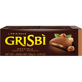 Печенье песочное Grisbi с ореховым кремом 135 г