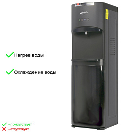 Кулер для воды Vatten L04NE черный (нагрев и охлаждение) фото Кулер для воды Vatten L04NE черный (нагрев и охлаждение)