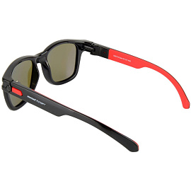 Очки открытые солнцезащитные поляризационные РОСОМЗ СПОРТ зеркальные синие (18073)