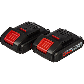 Дрель-шуруповерт аккумуляторная Crown CT21056L-2 BMC 2 АКБ x Li-ion (18В, 2 Ач)+ЗУ в кейсе