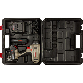 Дрель-шуруповерт аккумуляторная Crown CT21056L-2 BMC 2 АКБ x Li-ion (18В, 2 Ач)+ЗУ в кейсе