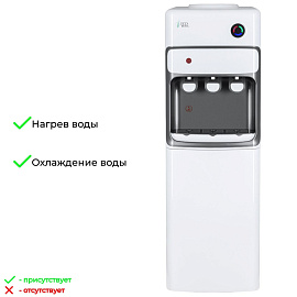 Кулер для воды Ecotronic K30-LCE белый (нагрев и охлаждение)