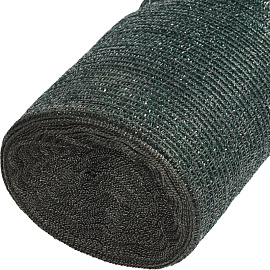 Сетка фасадная затеняющая 300 см x 50 м темно-зеленая