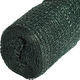 Сетка фасадная затеняющая 200 cм x 50 м темно-зеленая