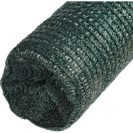 Сетка фасадная затеняющая 300 cм x 50 м темно-зеленая