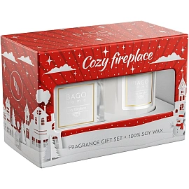 Набор ароматический Bago home Вечер у камина (2предмета)