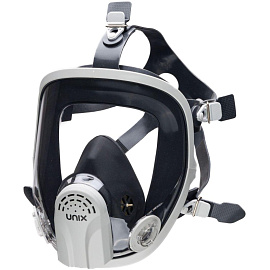 Маска полнолицевая панорамная Unix 6200 категория 2