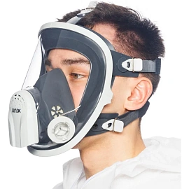 Маска полнолицевая панорамная Unix 6200 категория 2