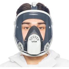 Маска полнолицевая панорамная Unix 6200 категория 2