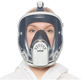 Маска полнолицевая панорамная Unix 6200 категория 2