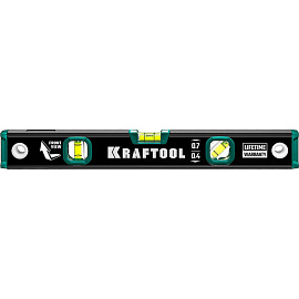 Уровень с зеркальным глазком Kraftool 3 глазка 400 мм (34781-40)