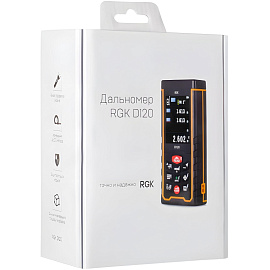 Лазерный дальномер RGK D120 (4610011871382)