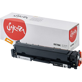 Картридж лазерный Sakura 067 BK для Canon черный совместимый