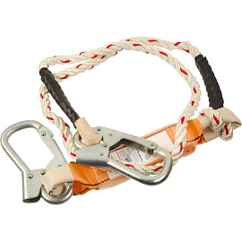 Строп страховочный канатный ОкаПром аВ+К25 одинарный с амортизатором