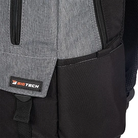 Рюкзак для ноутбука 15.6" BigTech Special тёмно-серый