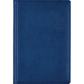 Ежедневник недатированный Attache Сиам искусственная кожа А5 176 листов синий