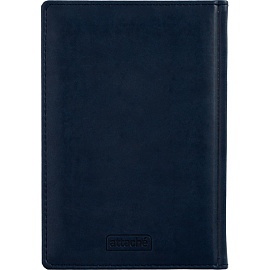 Ежедневник недатированный Attache Сиам искусственная кожа А5 176 листов синий