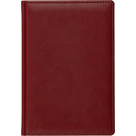 Ежедневник недатированный Attache Сиам искусственная кожа А5 176 листов бордовый