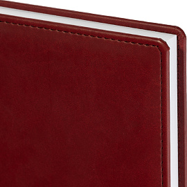 Ежедневник недатированный Attache Сиам искусственная кожа А5 176 листов бордовый