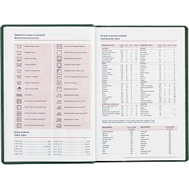 Ежедневник недатированный Attache Сиам искусственная кожа А5 176 листов зеленый фото Ежедневник недатированный Attache Сиам искусственная кожа А5 176 листов зеленый