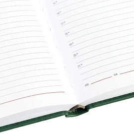 Ежедневник недатированный Attache Сиам искусственная кожа А5 176 листов зеленый фото Ежедневник недатированный Attache Сиам искусственная кожа А5 176 листов зеленый