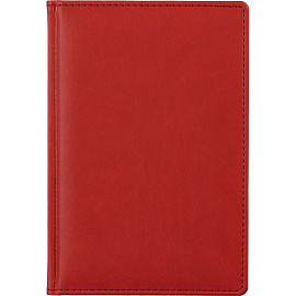 Ежедневник недатированный Attache Сиам искусственная кожа А5 176 листов красный