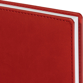 Ежедневник недатированный Attache Сиам искусственная кожа А5 176 листов красный