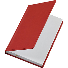 Ежедневник недатированный Attache Сиам искусственная кожа А5 176 листов красный