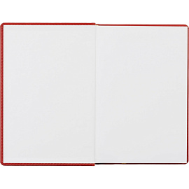 Ежедневник недатированный Attache Сиам искусственная кожа А5 176 листов красный