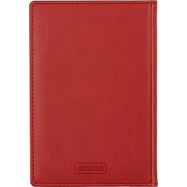 Ежедневник недатированный Attache Сиам искусственная кожа А5 176 листов красный
