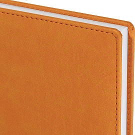 Ежедневник недатированный Attache Сиам искусственная кожа А5 176 листов оранжевый