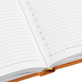 Ежедневник недатированный Attache Сиам искусственная кожа А5 176 листов оранжевый