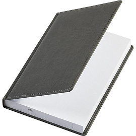 Ежедневник недатированный Attache Сиам искусственная кожа А5 176 листов серый