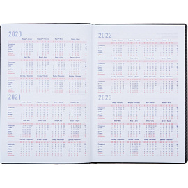 Ежедневник недатированный Attache Сиам искусственная кожа А5 176 листов серый