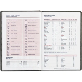 Ежедневник недатированный Attache Сиам искусственная кожа А5 176 листов серый