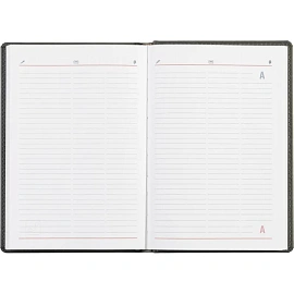 Ежедневник недатированный Attache Сиам искусственная кожа А5 176 листов серый