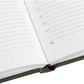 Ежедневник недатированный Attache Сиам искусственная кожа А5 176 листов серый