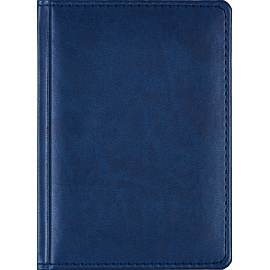 Ежедневник недатированный Attache Сиам искусственная кожа А6 176 листов синий