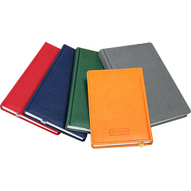 Ежедневник недатированный Attache Сиам искусственная кожа А6 176 листов красный