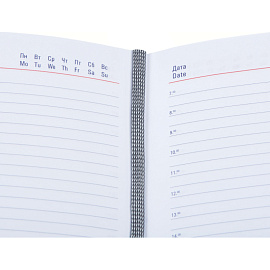 Ежедневник недатированный Attache Сиам искусственная кожа А6 176 листов красный