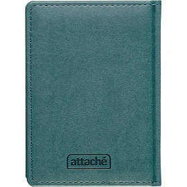 Ежедневник недатированный Attache Сиам искусственная кожа А6 176 листов бирюзовый