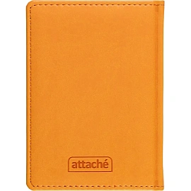 Ежедневник недатированный Attache Сиам искусственная кожа А6 176 листов оранжевый фото Ежедневник недатированный Attache Сиам искусственная кожа А6 176 листов оранжевый