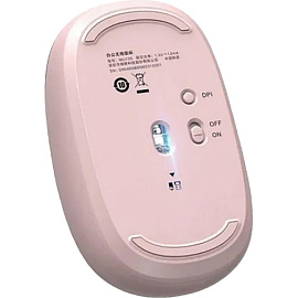 Мышь беспроводная Ugreen MU105 розовая (90686)