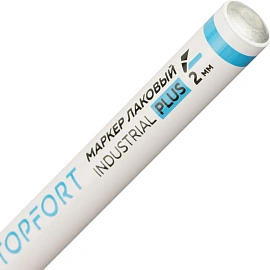 Маркер промышленный лаковый TOPFORT Industrial Plus для агрессивной среды синий 1-2 мм (2096984)