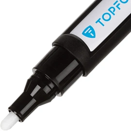 Маркер промышленный лаковый TOPFORT Industrial Plus для агрессивной среды чёрный 3-4 мм (2096988)